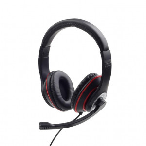 HEADSET STEREO BLACK...