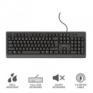 KEYBOARD USB PRIMO ENG...