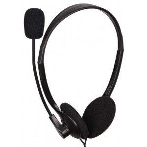 HEADSET STEREO BLACK...