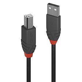 CABLE USB2 A-B 1M ANTHRA...