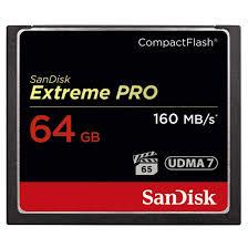 MEMORY COMPACT FLASH 64GB...