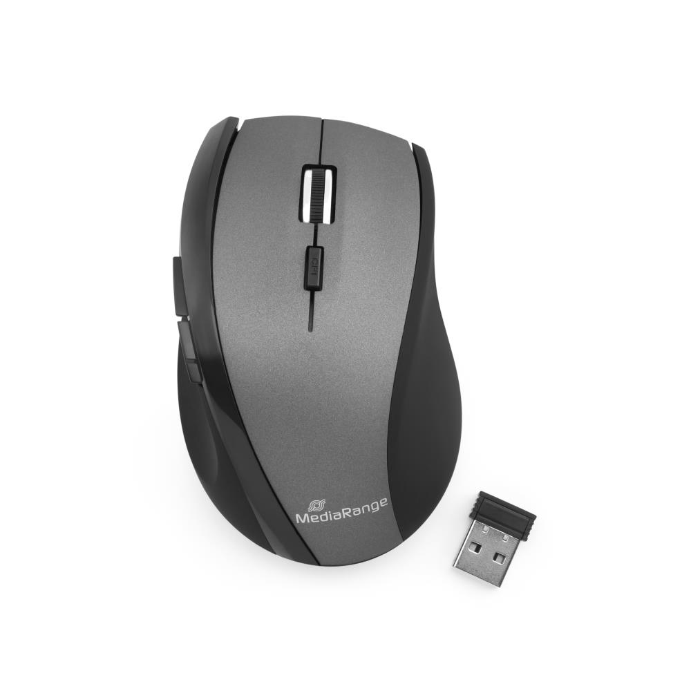 MOUSE USB OPTICAL WRL BLACK...