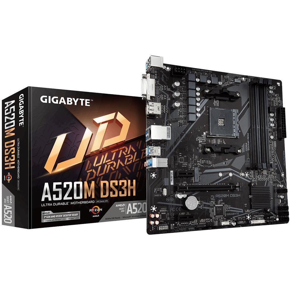 Mainboard GIGABYTE AMD A520...