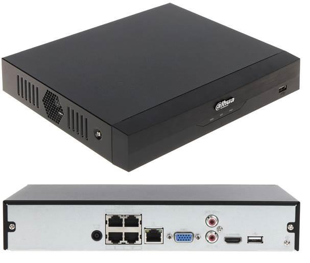 NET VIDEO RECORDER 4CH 4POE...