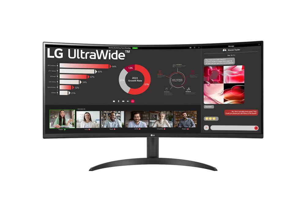 LCD Monitor LG 34"...