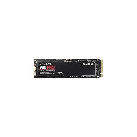 SSD SAMSUNG 980 Pro 2TB M.2 NVMe Write speed 5000 MBytes/sec Read speed  7000 MBytes/sec 2.3mm MTBF 1500000 hours