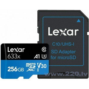 MEMORY MICRO SDXC 256GB...