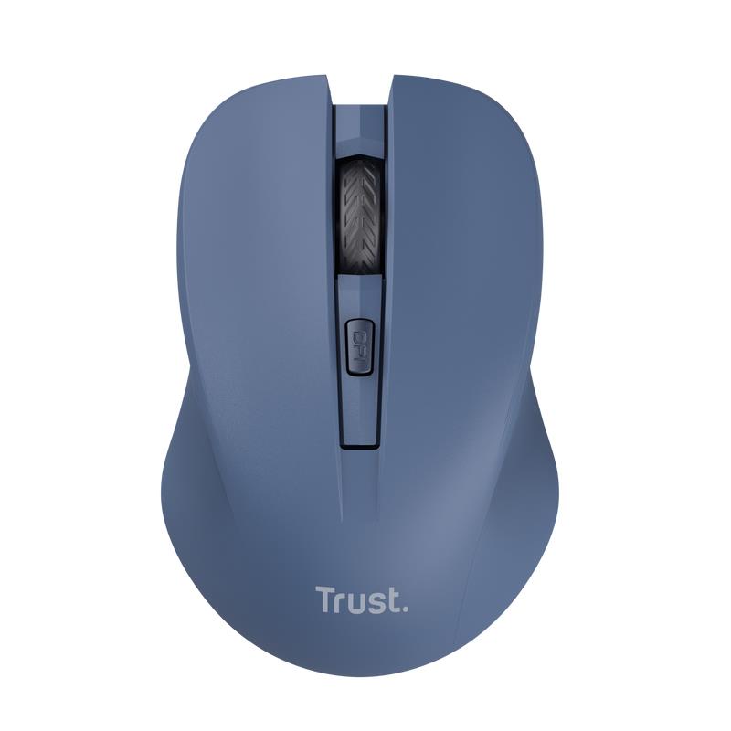 MOUSE USB OPTICAL WRL BLUE...