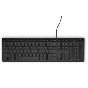 KEYBOARD KB216 RUS BLACK...