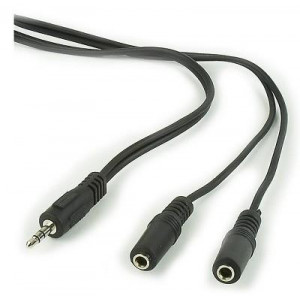 CABLE AUDIO SPLITTER 3.5MM...