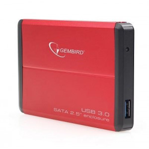HDD CASE EXT. USB3 2.5" RED...
