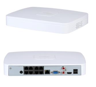 NET VIDEO RECORDER 8CH 8POE...