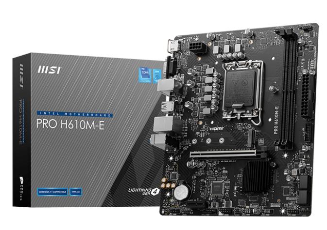 Mainboard MSI Intel H610...