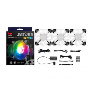 CASE FAN 140MM 3-PCK SET...
