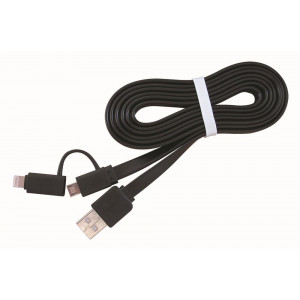 CABLE LIGHTNING +MICRO USB...