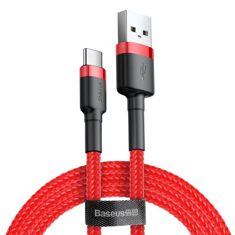 CABLE USB TO USB-C 1M RED...