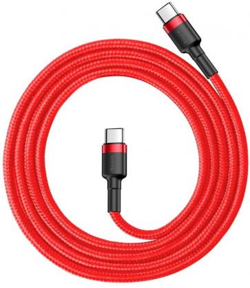 CABLE USB-C TO USB-C 1M RED...