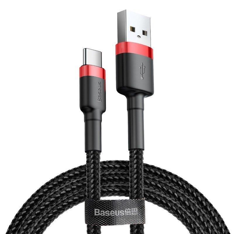 CABLE USB TO USB-C 0.5M RED...