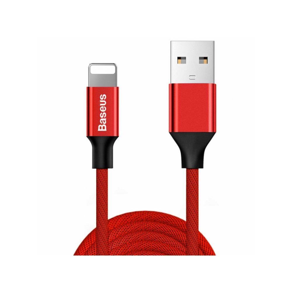 CABLE LIGHTNING 1.2M RED...