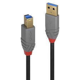 CABLE USB3.2 A-B 2M ANTHRA...