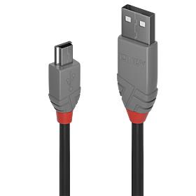 CABLE USB2 A TO MINI-B 5M...