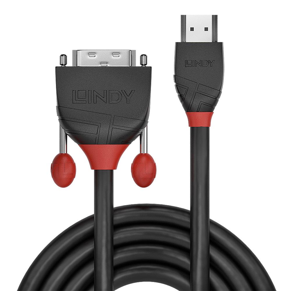 CABLE HDMI-DVI 1M BLACK...