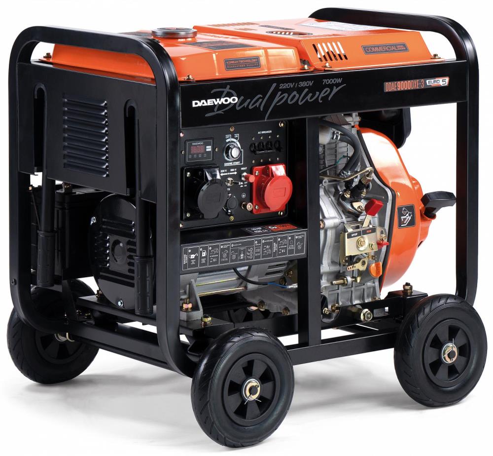 DIESEL GENERATOR 6.3KW 230V...