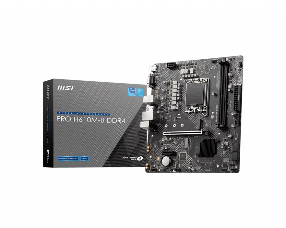 Mainboard MSI Intel H610...