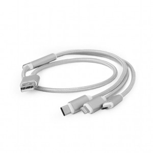 CABLE USB CHARGING 3IN1 1M...