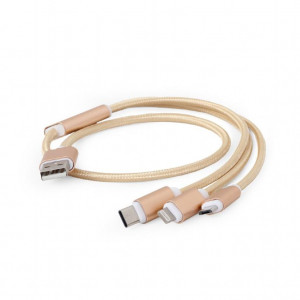 CABLE USB CHARGING 3IN1 1M...