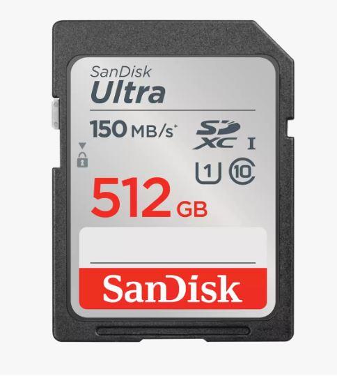 MEMORY SDXC 512GB UHS-I...