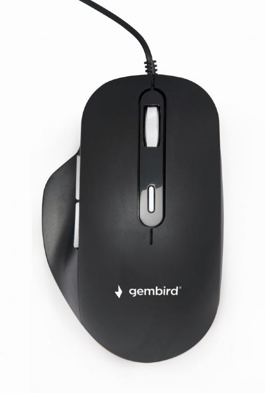 MOUSE USB OPTICAL BLACK...