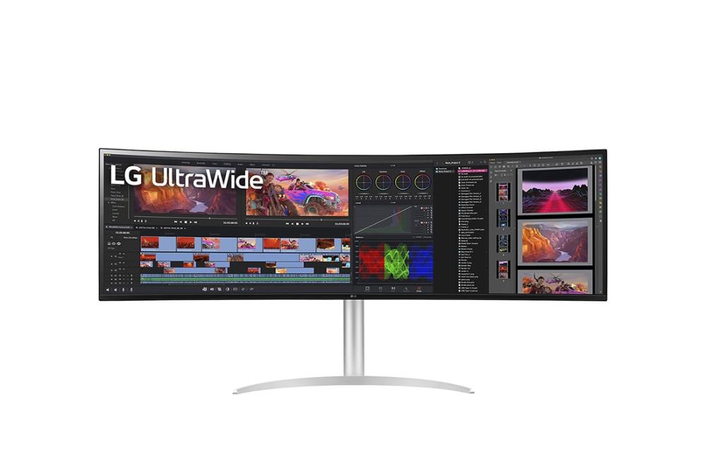 LCD Monitor LG 49" Curved...
