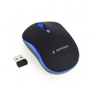 MOUSE USB OPTICAL WRL BLACK...