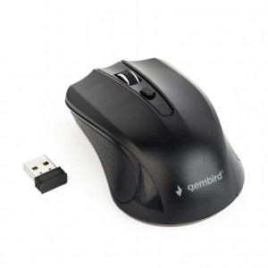 MOUSE USB OPTICAL WRL BLACK...