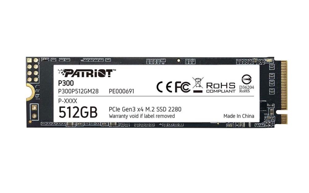SSD PATRIOT P300 512GB M.2...