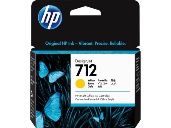 INK CARTRIDGE YELLOW NO.712...
