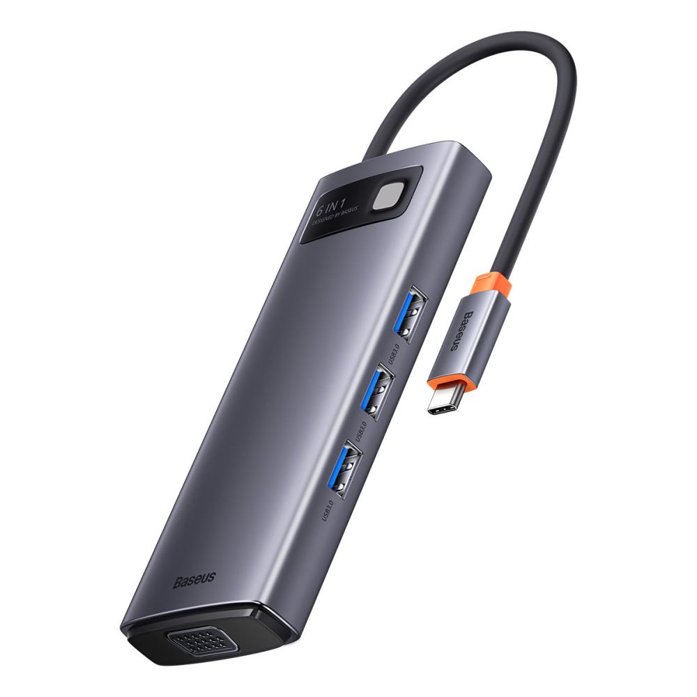 I O HUB USB-C 6IN1...