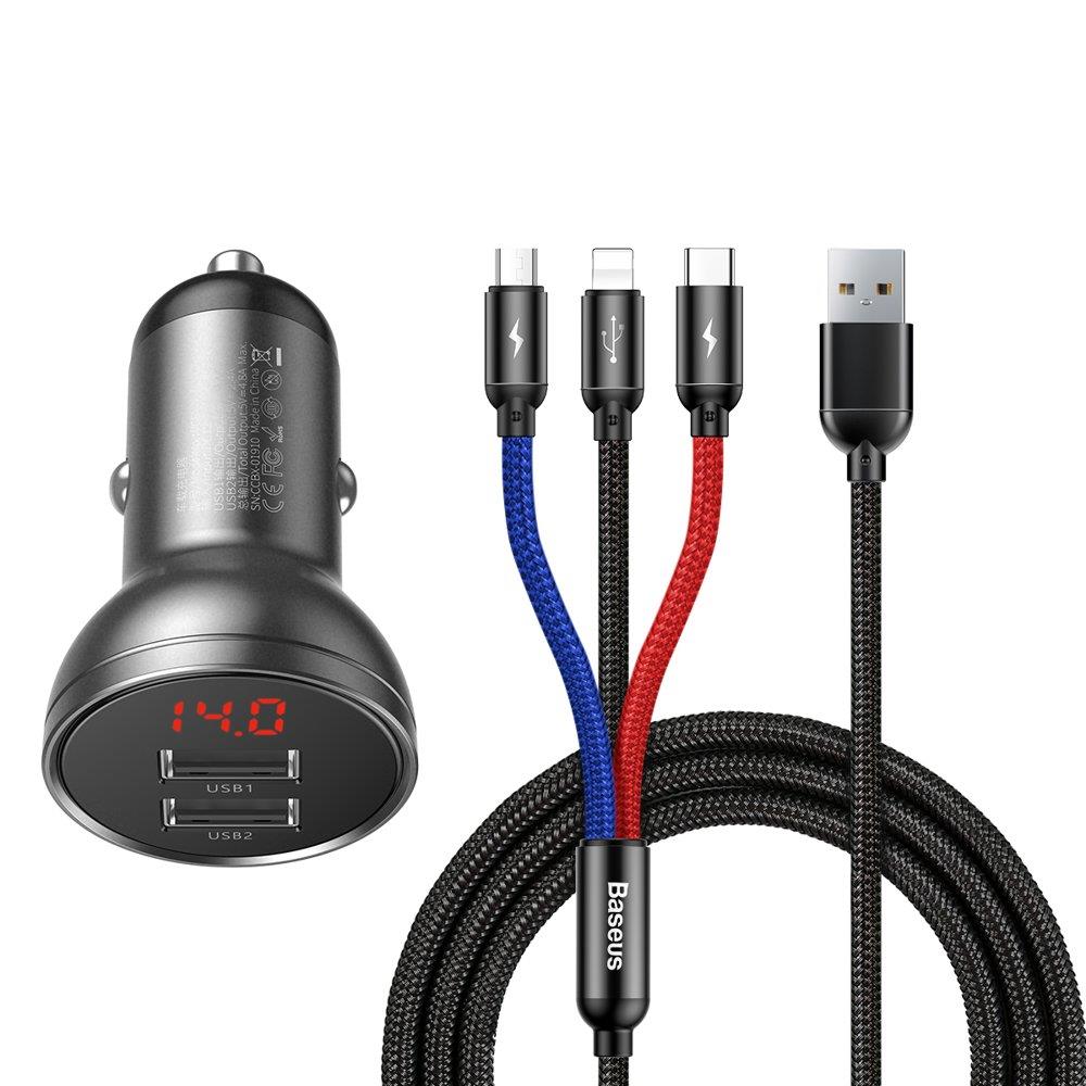 MOBILE CHARGER CAR 24W...