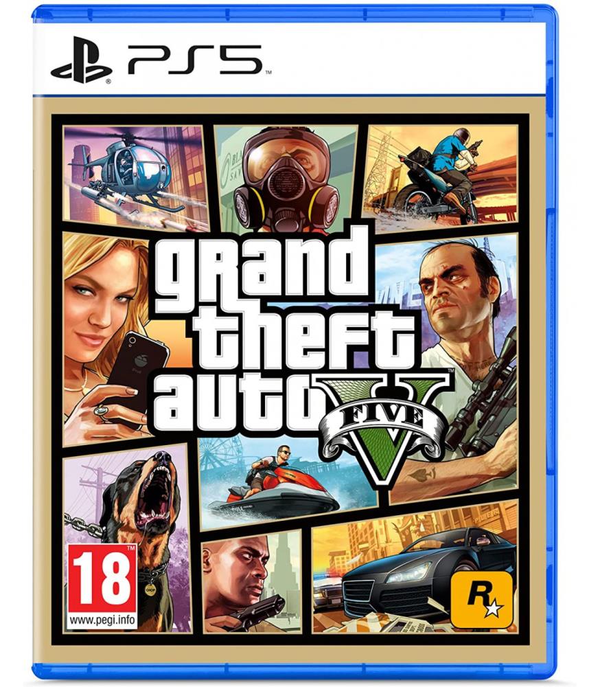 GAME GRAND THEFT AUTO V PS5...
