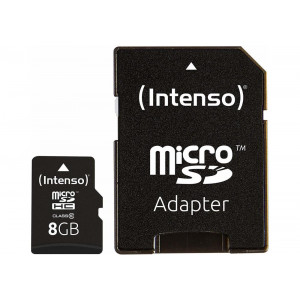 MEMORY MICRO SDHC 8GB C10 W...